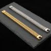Stainless Steel Bracelet Retro Double Titanium Steel Cuban Link Chain