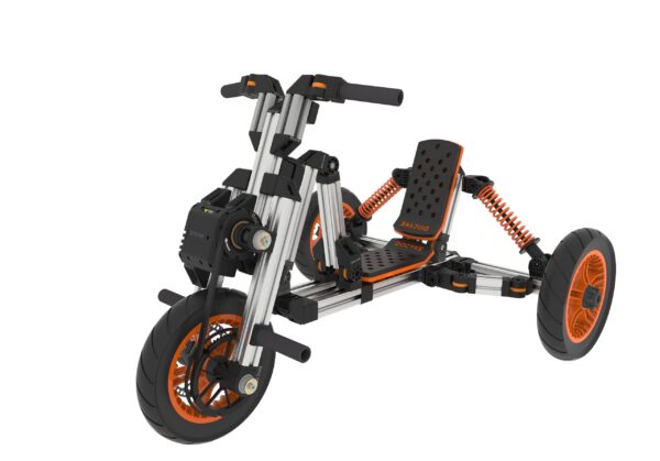 High-strength Material Electric Innovative Go-kart, More Than 20 Assembly Methods, Suitable For Outdoor Sports, Parent-child Interaction - Image 4