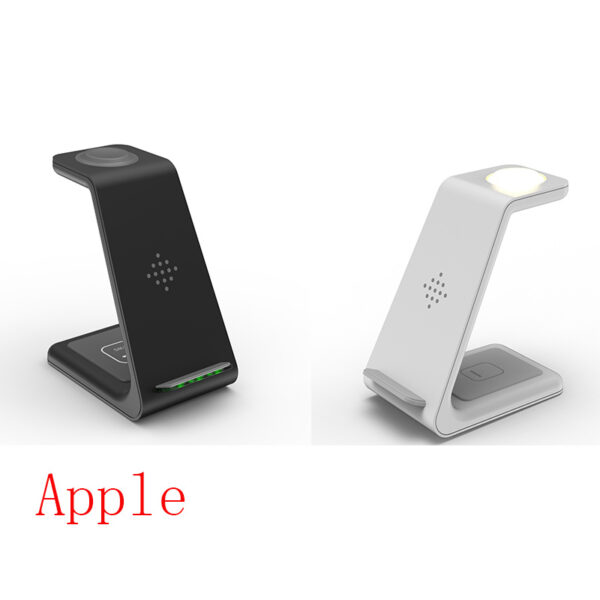 3 In 1 Fast Charging Station Wireless Charger Stand Wireless Quick Charge Dock For Phone Holder - Image 5