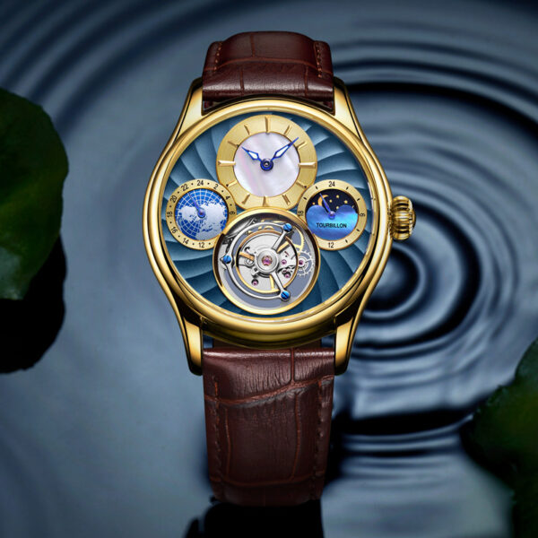 Hollow automatic men's business mechanical watch - Image 7