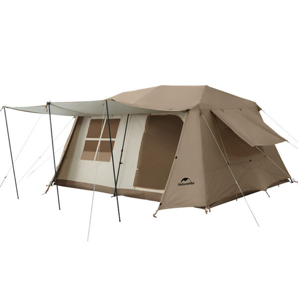 Camping Outside Two Rooms One Hall Ridge Automatic Tent Waterproof - Image 4