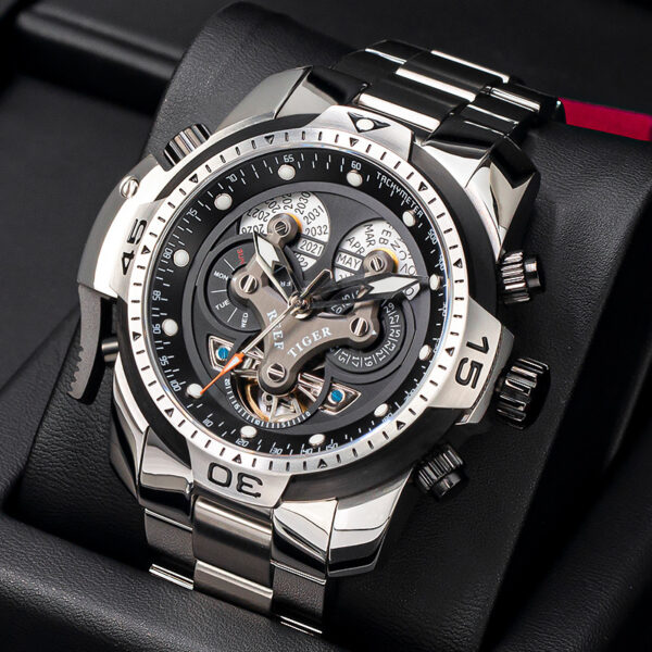 Men's Mechanical Watch Large Dial Waterproof Strong Luminous - Image 5