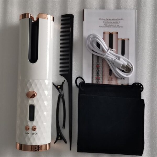 Curling Iron USB Wireless Multifunctional Charging Curler - Image 7
