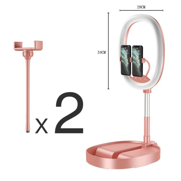 Mobile Phone Live Broadcast Bracket With Fill Light - Image 5