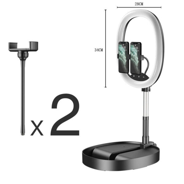 Mobile Phone Live Broadcast Bracket With Fill Light - Image 2