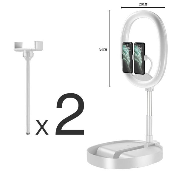 Mobile Phone Live Broadcast Bracket With Fill Light - Image 4