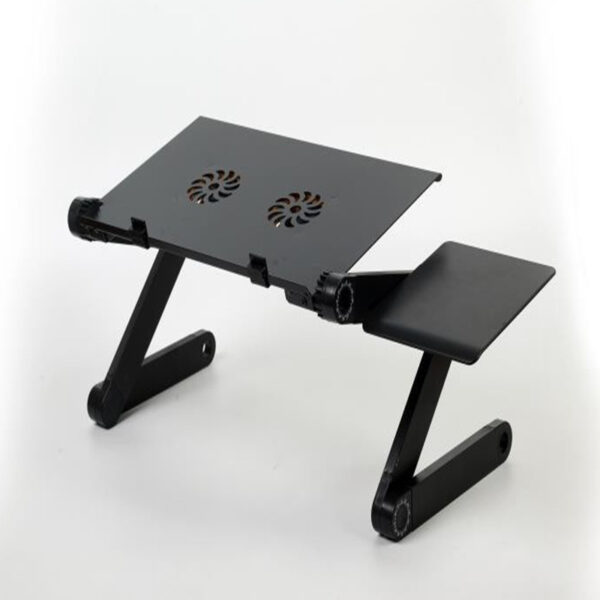 Folding Desk Retractable Adjustable Study Desk In Bed Aluminum Alloy Notebook Computer Bracket Lazy Desk - Image 4