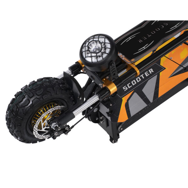 Electric Scooter Motor Power 6000W Battery Capacity 60V 40Ah Tire Size 11inches Max Speed 75-85KM - Image 5
