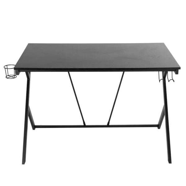 Modern Ergonomic RShape Frame Stable Gaming Table Computer Desk for Home Office Working Use - Image 10