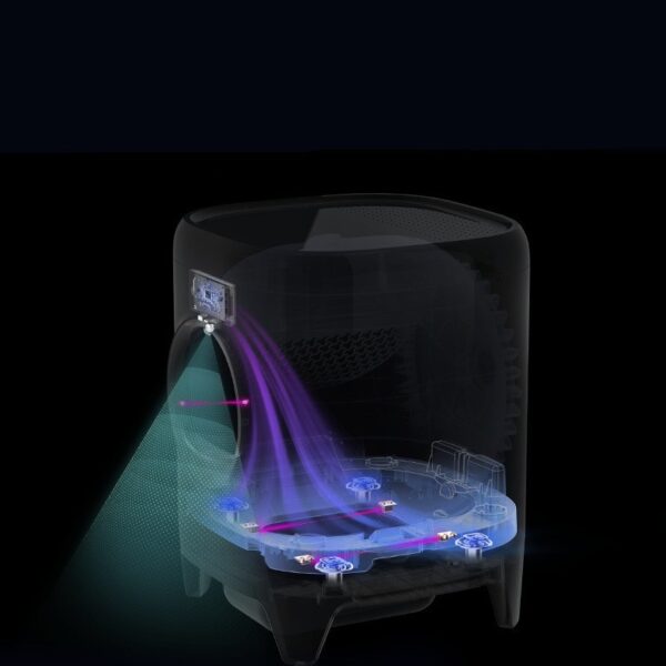 7L Large Capacity Quick Cleaning Smart Toilet APP Remote Control Auto Self-cleaning Automatic Cat Litter Box - Image 2