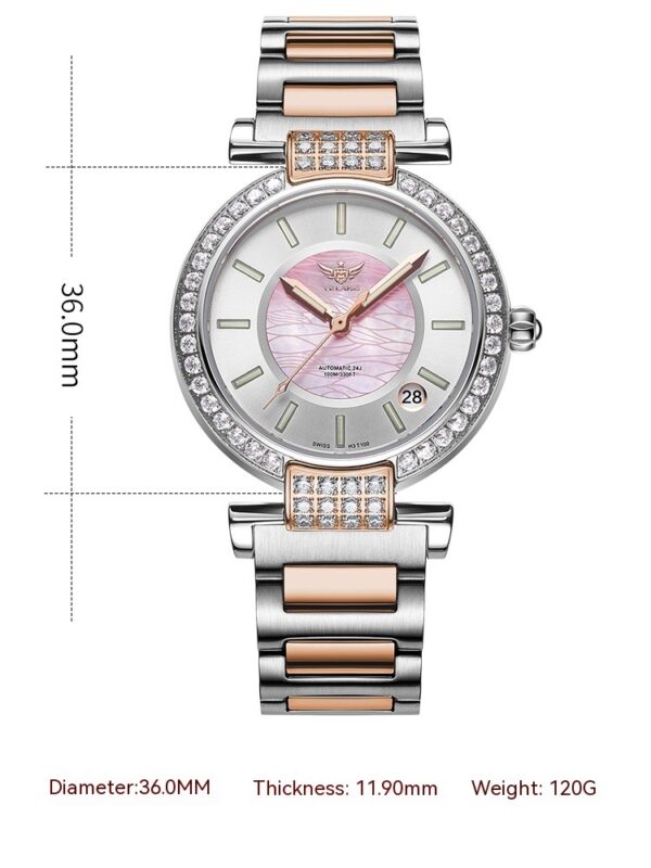 Women's Full-automatic Waterproof Mechanical Watch - Image 2