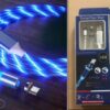 Magnetic Charging Cable Streamer Fast Charging Cable Lighting Micro USB Cable LED Magnet Charger Type-C Cable