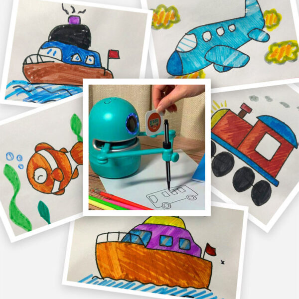 Painting Robot Kindergarten Children Students - Image 6