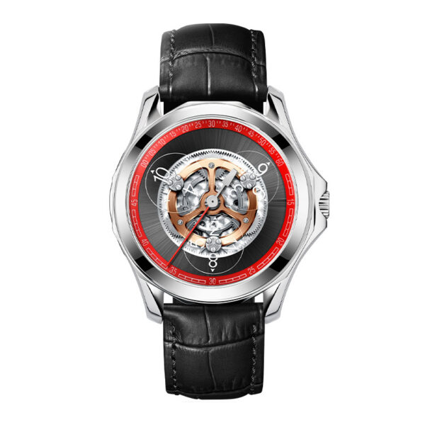 Small Watch Men's Automatic Hollow Mechanical Watch - Image 3