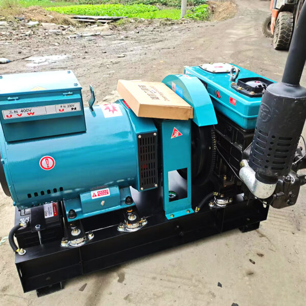 Household Copper-aluminum Single-cylinder Three-phase Direct-connected Generator - Image 2