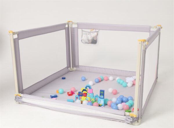 Baby's Play Fence Protective Fence Infant Baby Toddler Fence Door Adjustable Height, Large Size Fence 120X120X68cm - Image 3