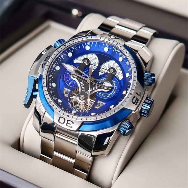 Men's Mechanical Watch Large Dial Waterproof Strong Luminous - Image 2