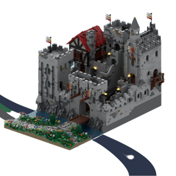 Haiston Fortress Lion Kingdom Plastic Building Blocks Model