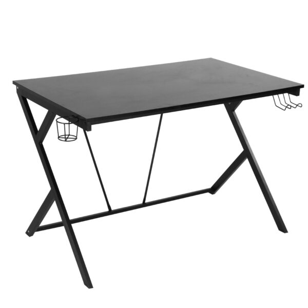 Modern Ergonomic RShape Frame Stable Gaming Table Computer Desk for Home Office Working Use - Image 4
