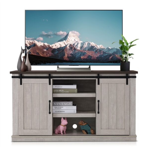 Vintage Home Living Room Wooden TV Cabinet - Image 6