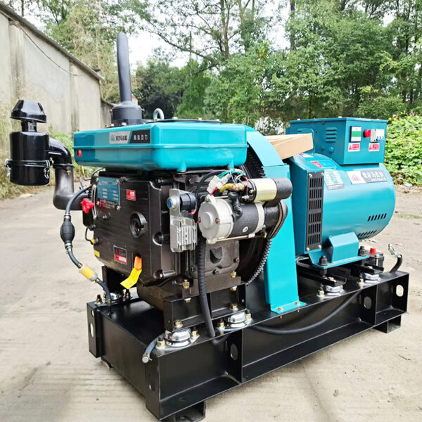 Household Copper-aluminum Single-cylinder Three-phase Direct-connected Generator - Image 3