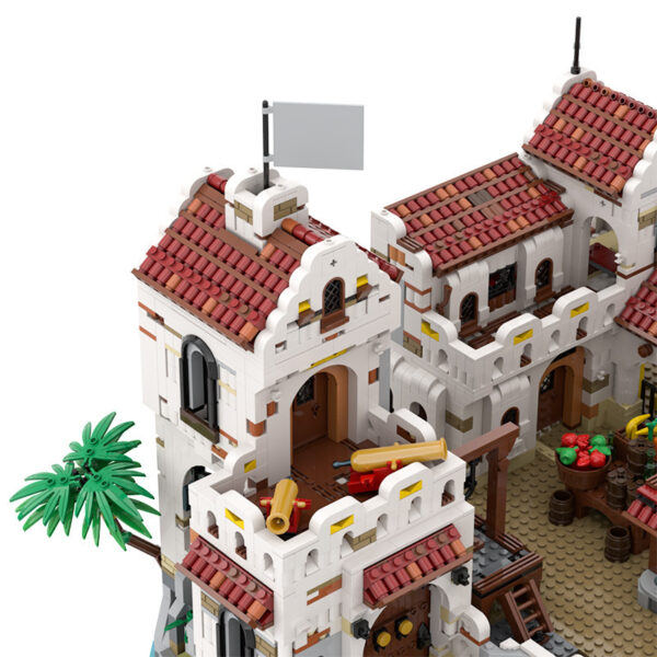 Classic Architectural Series Pirate Building Blocks In Barracuda Bay The Fortress Of High Eldorado - Image 4