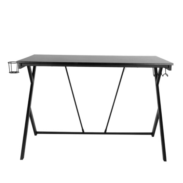 Modern Ergonomic RShape Frame Stable Gaming Table Computer Desk for Home Office Working Use - Image 7