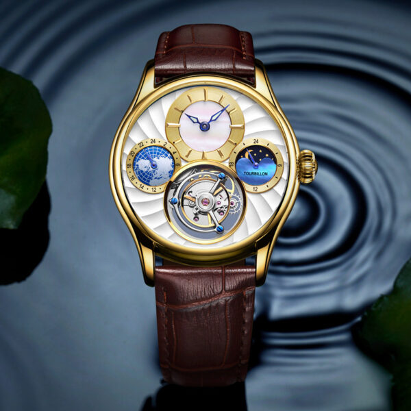 Hollow automatic men's business mechanical watch - Image 5