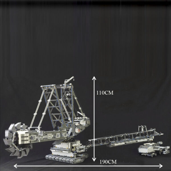 Science And Technology Large Bucket Wheel Excavator Remote Control Splicing Refit - Image 3