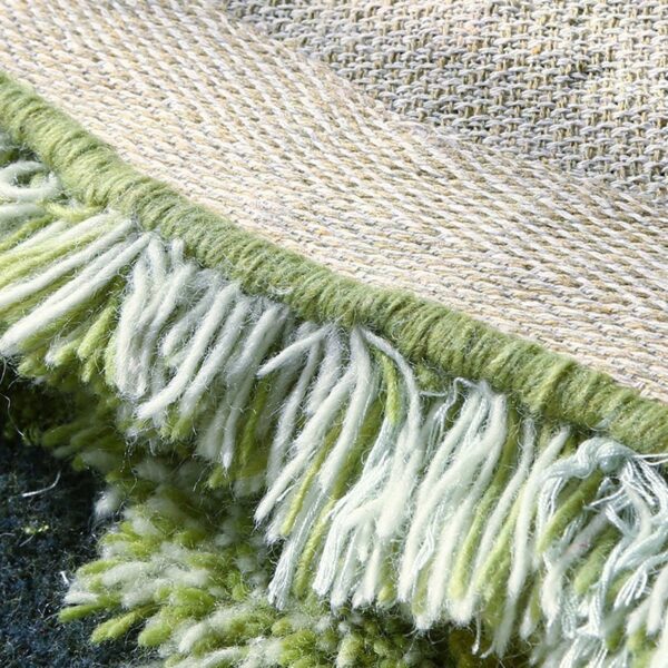Irregular Rug Handmade Wool Living Room Bedroom Bedside - Image 2