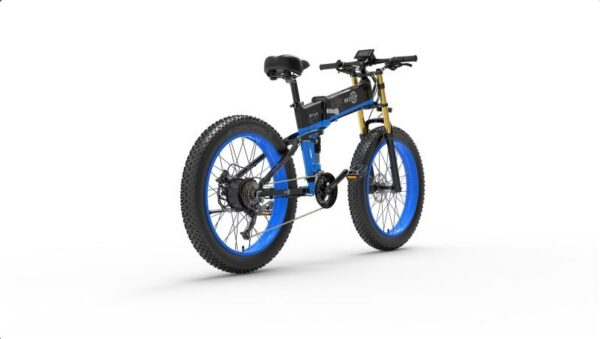 BEZIOR X PLUS E-Bike E-bicycle 1500W Motor 26x4.0  Fat Tire Black Grey - Image 4