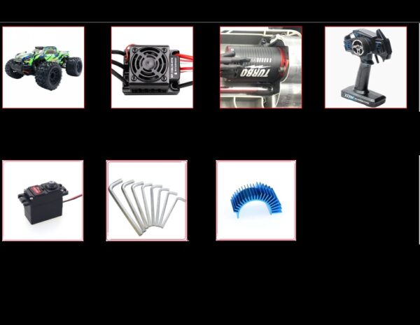 Off-road Professional RC High-speed Remote Control Model Car 4WD Brushless Electric Racing Adult - Image 4