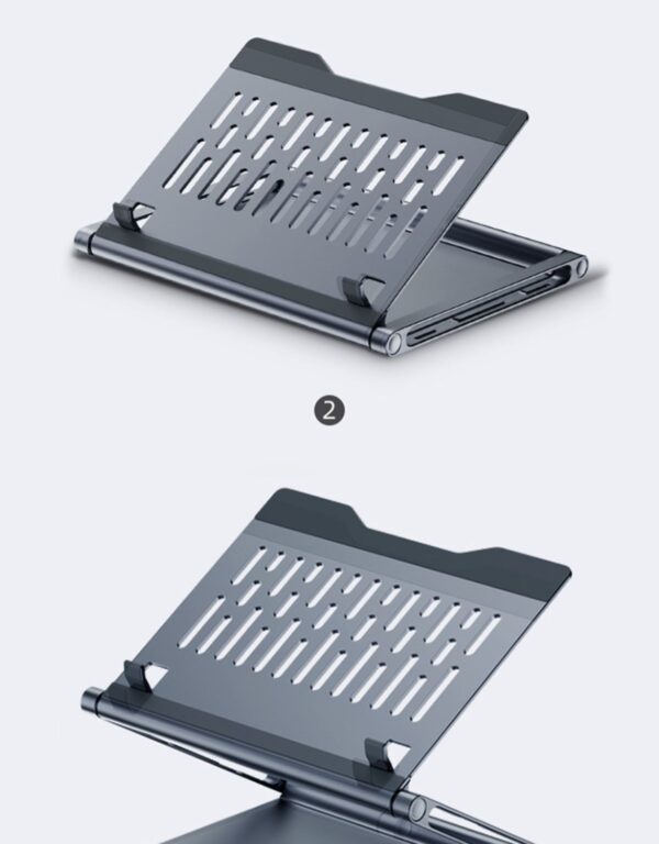 Lapstop Stand With 8-in-1 Docking Station - Image 7