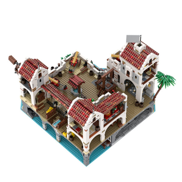 Classic Architectural Series Pirate Building Blocks In Barracuda Bay The Fortress Of High Eldorado - Image 3