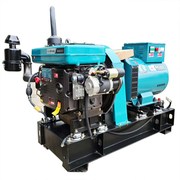 Household Copper-aluminum Single-cylinder Three-phase Direct-connected Generator - Image 4