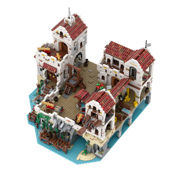 Classic Architectural Series Pirate Building Blocks In Barracuda Bay The Fortress Of High Eldorado - Image 5