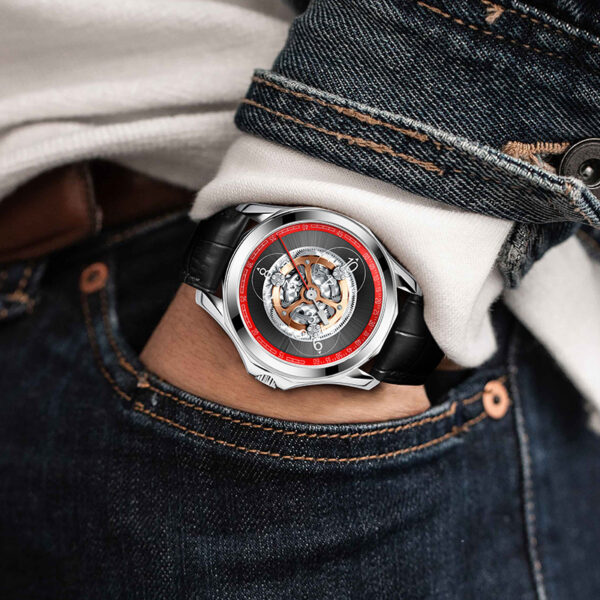 Small Watch Men's Automatic Hollow Mechanical Watch - Image 2