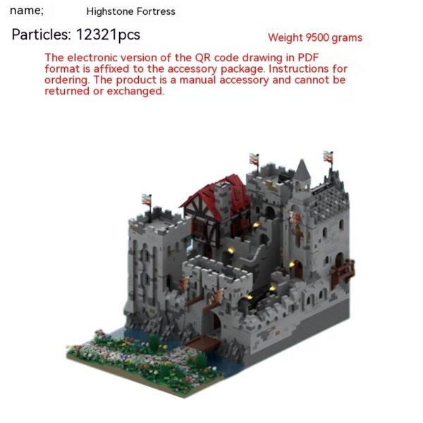 Haiston Fortress Lion Kingdom Plastic Building Blocks Model - Image 6