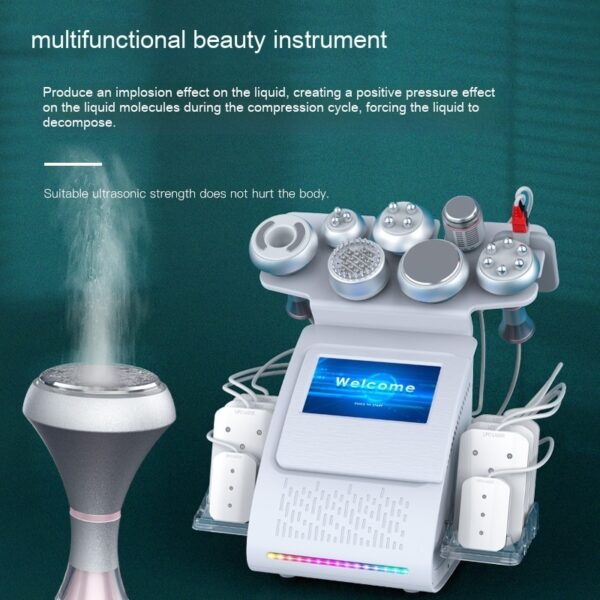 Desktop 80K Nine-in-one Slimming Instrument Multifunctional Body Beauty Device