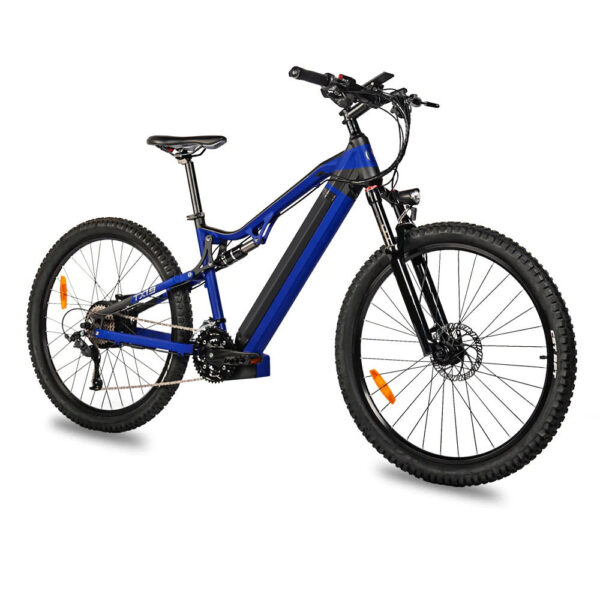 Red 500W Electric Ebike - 27.5 Inch Electric Mountain Bicycle 48V 27 Speed - Bafang Motor - Image 10