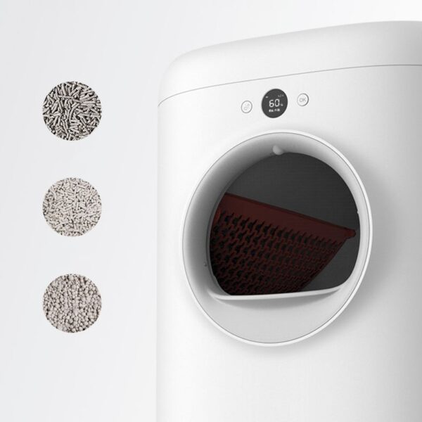 7L Large Capacity Quick Cleaning Smart Toilet APP Remote Control Auto Self-cleaning Automatic Cat Litter Box - Image 5
