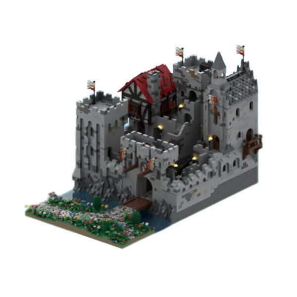 Haiston Fortress Lion Kingdom Plastic Building Blocks Model - Image 2