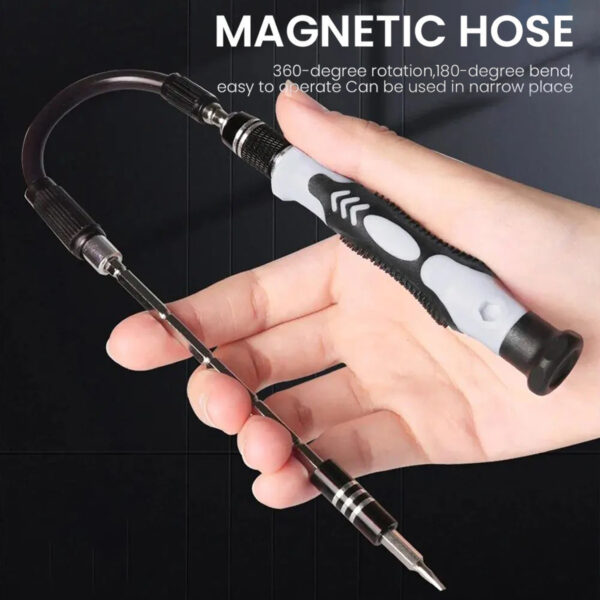 115 In 1 Precision Screwdriver Set,  Super Durable Mini Professional Magnetic Repair Tool Kit, Small Screwdriver For Phone, Computer, Watch, Laptop, Macbook, Eyeglass, Electronic - Image 3