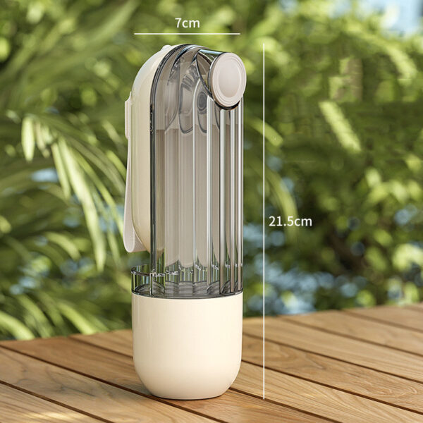 2 In 1 Pet Water Cup Segment Design Green Dog Walking Portable Drinking Cup Dog Feeding Supplies Pet Supplies Dog Walking Water Feeder Pets Products - Image 10