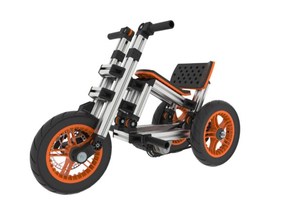 High-strength Material Electric Innovative Go-kart, More Than 20 Assembly Methods, Suitable For Outdoor Sports, Parent-child Interaction - Image 3