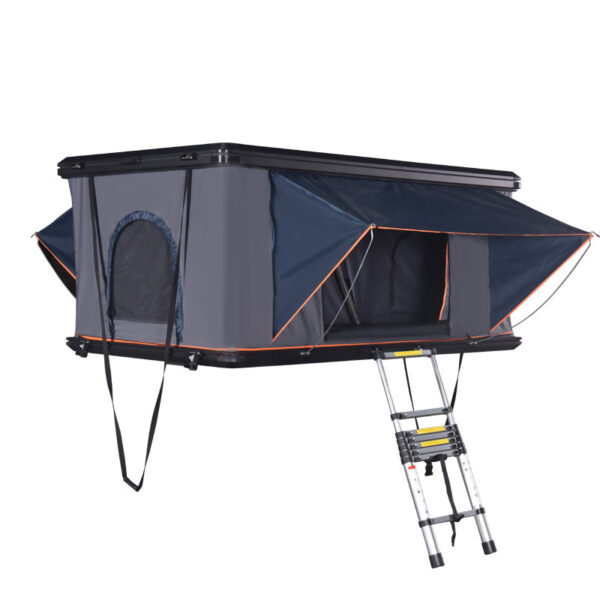 Outdoor Aluminum Alloy Helicopter Model Foursquare Car Roof Vehicle Tent Camping Tent - Image 4