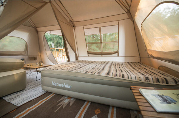Camping Outside Two Rooms One Hall Ridge Automatic Tent Waterproof - Image 7